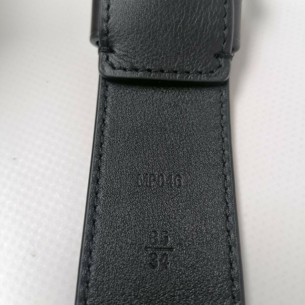 New Authentic Louis Vuitton Voyager 35 MM Black Belt size 34" / 85 cm - Picture 10 of 12